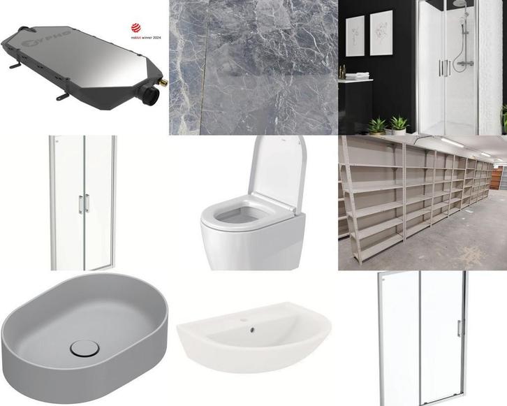 Veiling Badkamer/ sanitaire, Ideal, Catalano Geberit duravit, Doe-het-zelf en Bouw, Sanitair, Overige typen, Nieuw, Ophalen