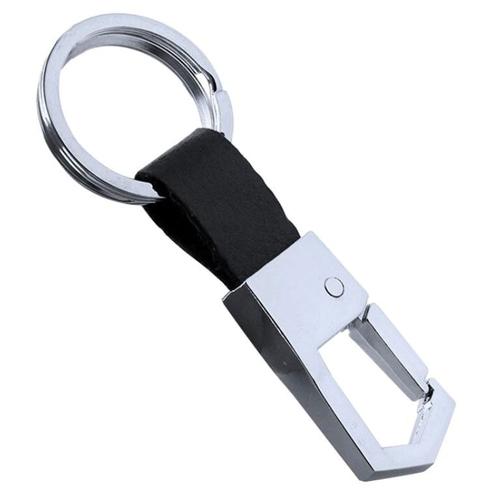 Fako Bijoux® - Sleutelhanger - Metaal & PU Leer - Punt -, Verzamelen, Sleutelhangers, Verzenden