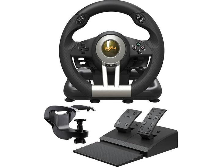 PXN V3 Pro - Race Stuur met Pedalen - Geschikt voor PS4 Xbox, Games en Spelcomputers, Spelcomputers | Overige, Nieuw, Verzenden