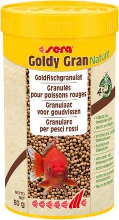 Sera Goldy Gran Nature 250ml (Sera aquariumvoer), Dieren en Toebehoren, Vissen | Aquaria en Toebehoren, Overige typen, Nieuw, Ophalen of Verzenden