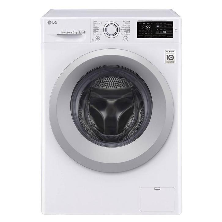 LG Fh4j5tn8 - Wasmachine - 8 kg - 1400 tpm - Direct Drive -, Elektronische apparatuur, Wasmachines, Ophalen of Verzenden
