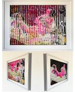 Poplea (XX) - Cinétique 3 en 1 triptique Olympia Manet