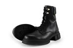 Tommy Hilfiger Veterboots in maat 37 Zwart | 5% extra, Kleding | Dames, Schoenen, Verzenden, Zwart, Overige typen, Zo goed als nieuw