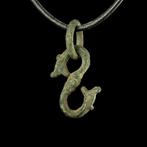 Viking periode Brons Fafnir amulet hanger (Zonder