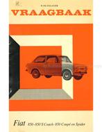 1964-1973 FIAT 850 | 850 S COACH | 850 COUPÉ | 850 SPIDER, Nieuw
