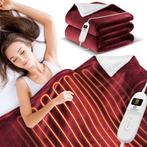 KESSER® Elektrische deken - Warmtedeken - 200x180cm - Rood •, Huis en Inrichting, Verzenden, Nieuw