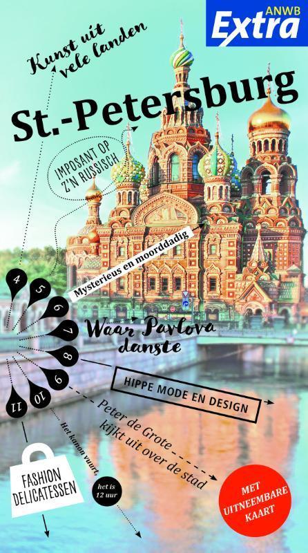 St. Petersburg / ANWB Extra 9789018045357 Eva Gerberding, Boeken, Reisgidsen, Zo goed als nieuw, Verzenden