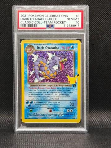 Pokémon - 1 Graded card - Pokémon - PSA 10 Mint Dark, Nieuw