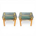 Bijzettafel (2) - Messing - Ik ontwerp twee kristallen., Huis en Inrichting, Nieuw