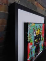 ABYLEA - CHAT HOMMAGE A BASQUIAT