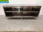 RVS Werktafel Werkkast 200 cm Horeca, Ophalen of Verzenden, Nieuw in verpakking