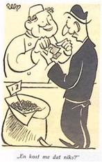 Handelsgrapje (lijst optie, Lithos), Antiek en Kunst, Verzenden