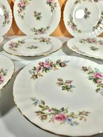 Royal Albert - Assiette de service (8) - Os - Moss Rose, Antiek en Kunst