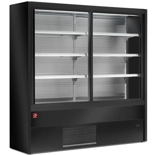 Wandkoeling | PADOVA | Zwart | 0°C/+2°C | Geforceerd |, Zakelijke goederen, Horeca | Keukenapparatuur, Nieuw in verpakking, Verzenden