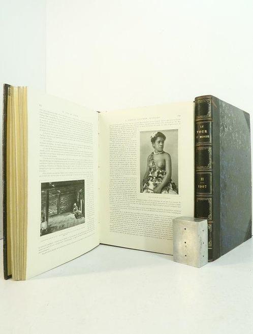 Collectif - Le Tour du monde - 13e année [Océanie, Bolivie,, Antiek en Kunst, Antiek | Boeken en Manuscripten