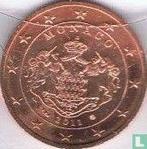 Monaco 2 cent 2011, Verzenden, Losse munt