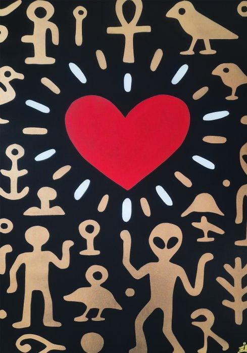 FÜR (1978) - We Felt it First - XL Size - (We Spray) NOT a, Antiquités & Art, Art | Peinture | Moderne