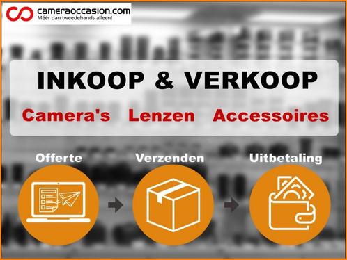 In- en verkoop tweedehands fotoapparatuur: Canon, Nikon, etc, Audio, Tv en Foto, Foto | Lenzen en Objectieven, Zo goed als nieuw