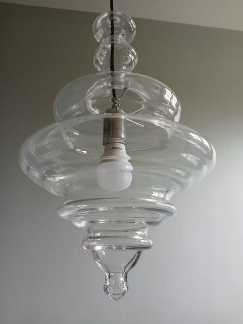 Lamp - Theater hanglamp - Glas - Neverending Glory, Antiek en Kunst, Curiosa en Brocante