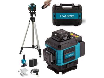 Five Stars TR304 - Kruislijnlaser - 4D 16 lijnen, Verzenden