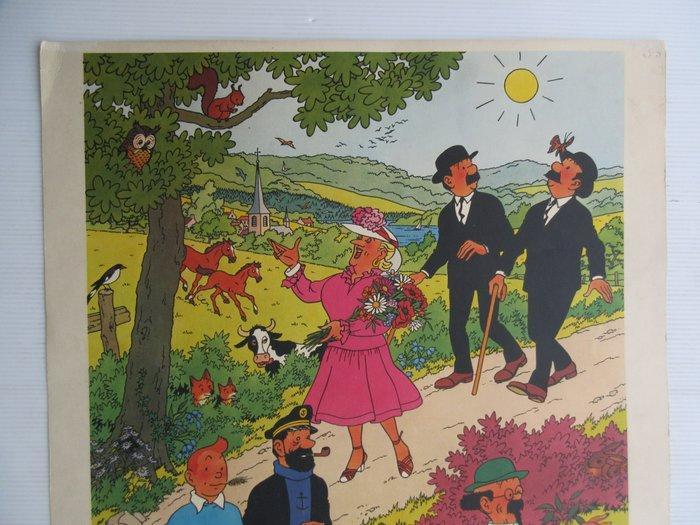 Tintin - 1 Publicité pour le choco Nutella - 1979, Livres, BD