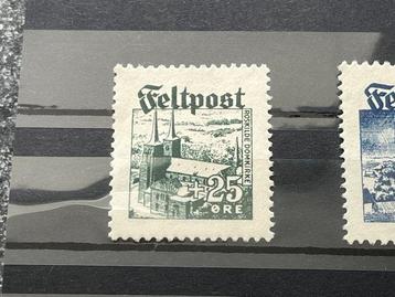 Denemarken 1944/1944 - Zelden gezien complete set veldpost. beschikbaar voor biedingen