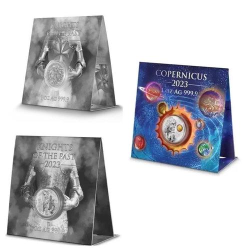 Malte. 5 Euro Silver Coin Set – Lot of 3 x 1 oz – 2023, Postzegels en Munten, Munten | Europa | Niet-Euromunten