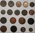 Duitsland. Lot diverse munten. 1792/1870 (18 stuks)  (Zonder
