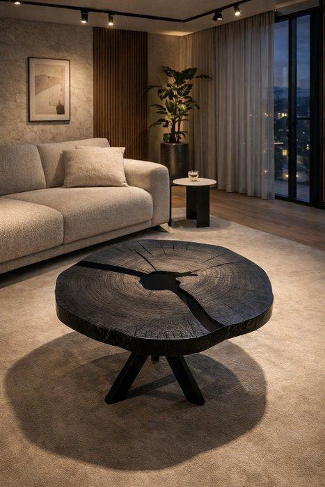 gp_woodepoxy - gp_woodepoxy - Salontafel - Eik -, Antiek en Kunst, Kunst | Designobjecten