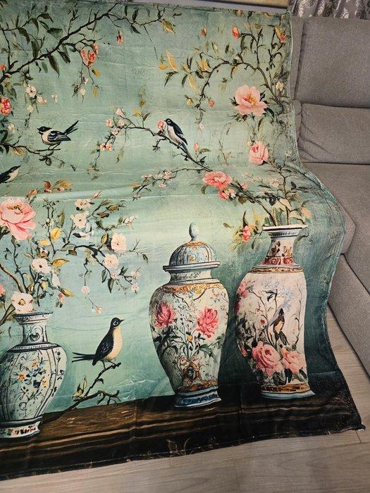 super qualità, Elegante plaid peluche di velluto ,bellissime, Antiek en Kunst, Kunst | Designobjecten