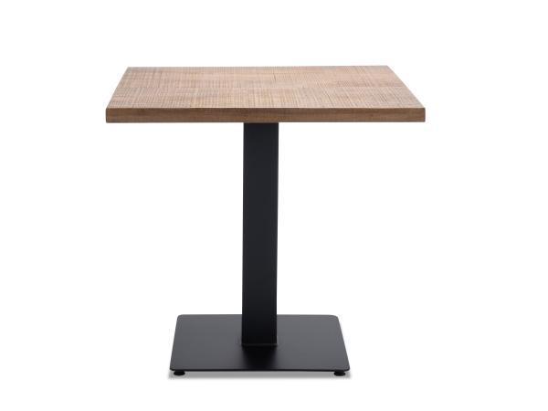 Veiling - Eettafel Horeca 80x80 cm vierkant - hout - poot me, Huis en Inrichting, Tafels | Eettafels, Nieuw