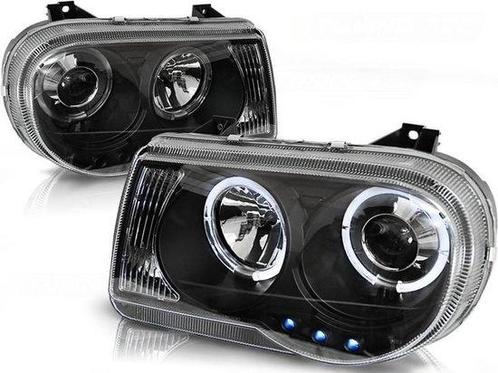 Koplampen dual halo rims CHRYSLER 300C 05-10 ANGEL EYES Z..., Auto-onderdelen, Verlichting, Nieuw, Ophalen of Verzenden