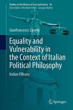 Studies in the History of Law and Justice- Equality and, Livres, Verzenden, Gianfrancesco Zanetti