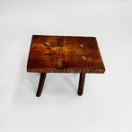 Kruk - Eik - Oude handgemaakte eikenhouten kruk