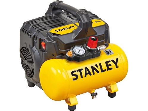 Stanley Silent Compressor DST 100/8/6 - Luchtcompressor 8Bar, Doe-het-zelf en Bouw, Compressors, Zo goed als nieuw, Verzenden