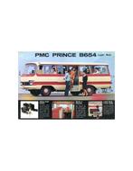 1962 PMC PRINCE B654 LIGHT BUS LEAFLET ENGELS, Ophalen of Verzenden, Nieuw