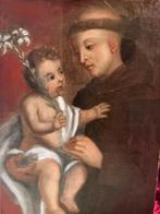 Italiaanse school (XVIII) - Sant’Antonio con Bambino, Antiek en Kunst