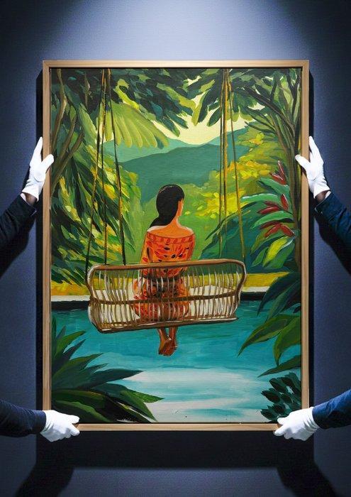 E. García - BALI XL, Antiek en Kunst, Kunst | Schilderijen | Modern