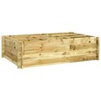 vidaXL Lit surélevé 150x100x40 cm bois imprégné, Jardin & Terrasse, Neuf, Verzenden