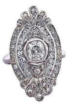 Ring Platina Diamant (Natuurlijk), Nieuw