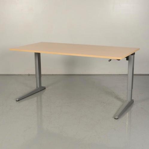 Slingerbureau Ahrend Four Two - 160 x 80 cm - Ahorn blad, Huis en Inrichting, Bureaus, Gebruikt, Ophalen of Verzenden