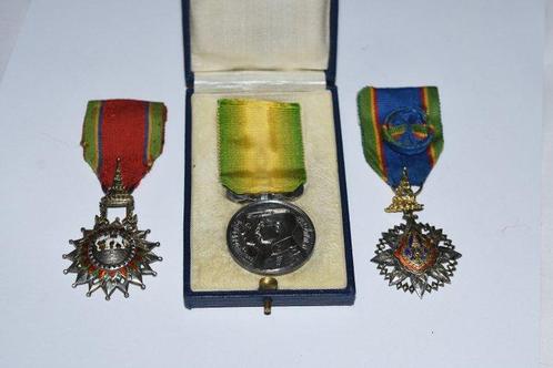 Thaïlande - Médaille - Lot of 3pcs medals and orders, Collections, Objets militaires | Général