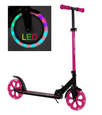Sajan - Step met LED wielen - Kinderstep -  Grote Wielen -