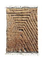 Moderne Marokkaanse Mrirt Tapijt – Berber Wol Textuurontwerp, Maison & Meubles