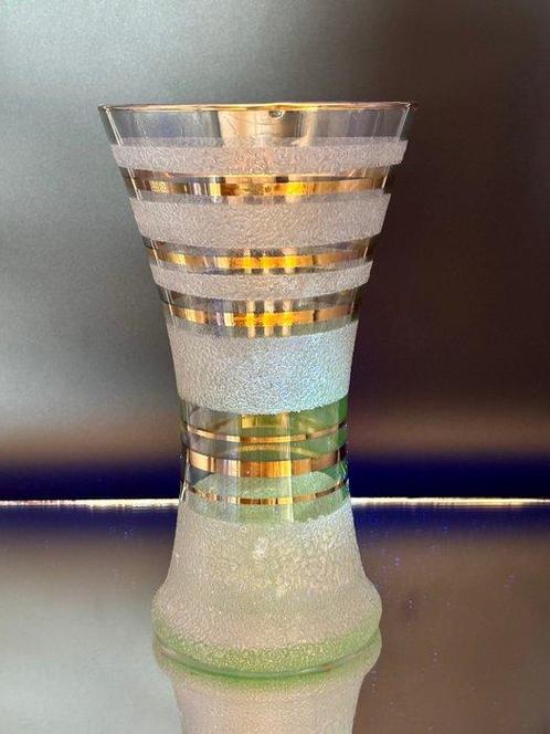 De Rupel Boom Glasfabriek - Vaas - Mangaan, Antiek en Kunst, Antiek | Glaswerk en Kristal