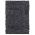 vidaXL Tapis rectangulaire Anthracite 160x230 cm Coton, Verzenden, Neuf