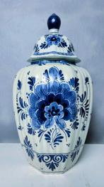 Vase avec couvercle - Vase Delft bleu rare - N 247, Antiek en Kunst