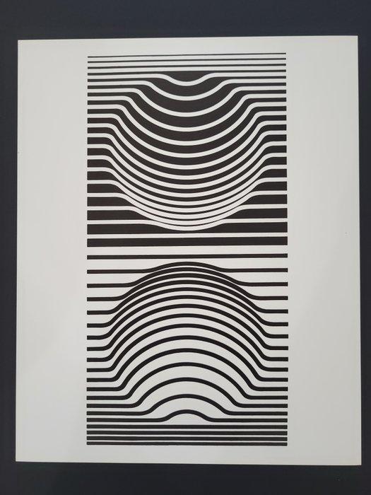 Victor Vasarely (1906-1997) - Sir - Ris, 1952. Tirage rare, Antiquités & Art, Antiquités | Autres Antiquités