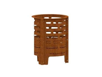 Veiling - Barbecook vuurkorf Jules ø43x57cm roest, Tuin en Terras, Nieuw