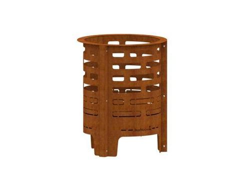 Veiling - Barbecook vuurkorf Jules ø43x57cm roest, Tuin en Terras, Vuurkorven, Nieuw